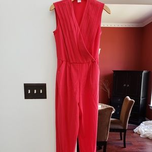 red Venus jumpsuit